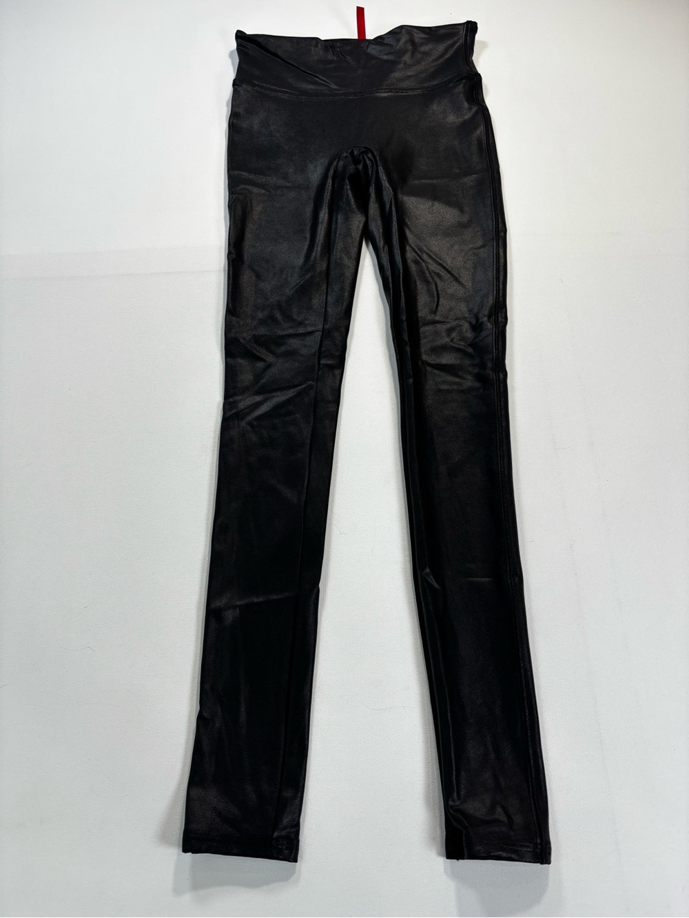 SPANX Black Faux Leather Leggings